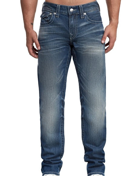 TRUE RELIGION MENS GENO SLIM JEAN W/ FLAP 101290 - Picture 3 of 5